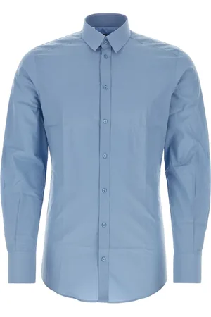 Dolce & Gabbana Herre, Skjorter, Blå, L