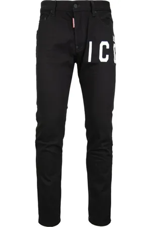 Dsquared2 Herre, Jeans, Svart, XL
