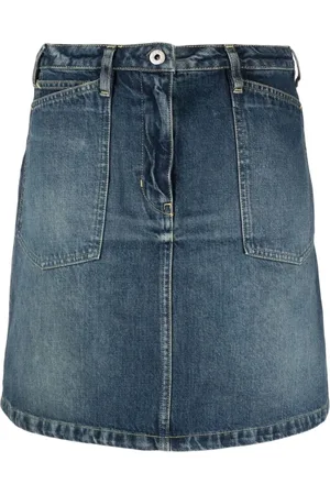 Kenzo Dame, Skjørt, Blå, W26