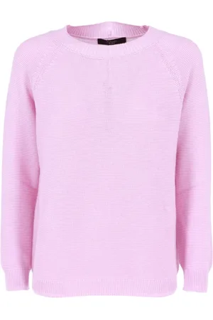 Max Mara Dame, Strikkevarer, Rosa, M