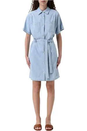 A.P.C. Dame, Kjoler, Blå, L