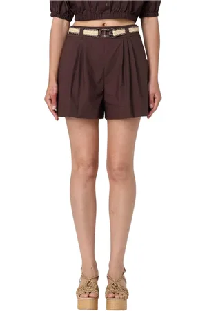 Twin-Set Dame, Shorts, Brun, L