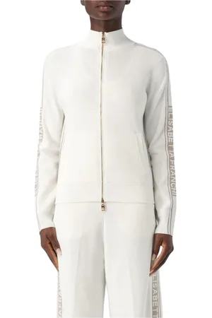 Elisabetta Franchi Dame, Strikkevarer, Hvit, S