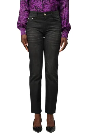 Roberto Cavalli Dame, Jeans, Svart, W27