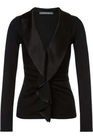 Alberta Ferretti Dame, Topper, Svart, L