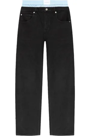 Alexander Wang Dame, Jeans, Svart, W28