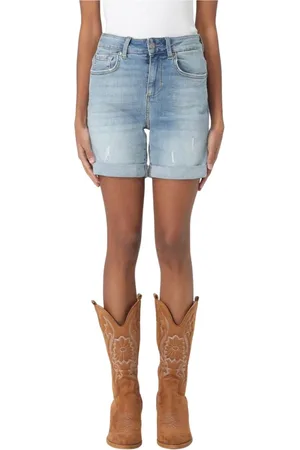 Liu Jo Dame, Shorts, Blå, W26