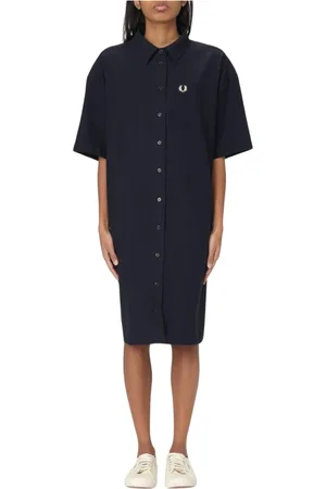 Fred Perry Dame, Kjoler, Blå, L