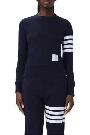 Thom Browne Dame, Gensere & Hettegensere, Blå, S