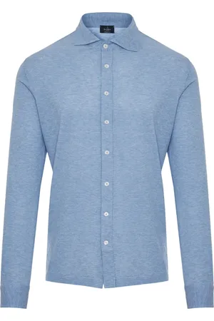 BARBA Herre, Skjorter, Blå, 3XL
