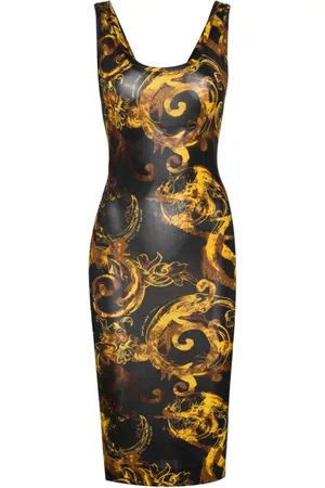 VERSACE Dame, Kjoler, Svart, S