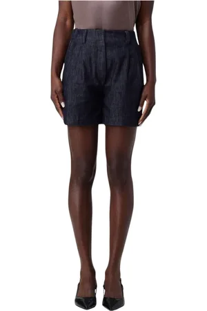 Brunello Cucinelli Dame, Shorts, Blå, S