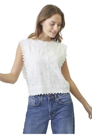 Co`Couture Dame, Topper, Hvit, XS