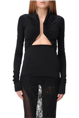 Rick Owens Dame, Topper, Svart, 2XS