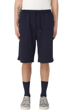 Brunello Cucinelli Herre, Shorts, Blå, XL
