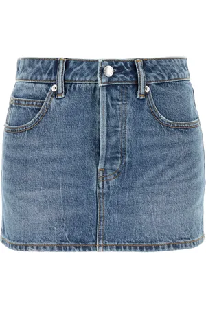Alexander Wang Dame, Skjørt, Blå, W27