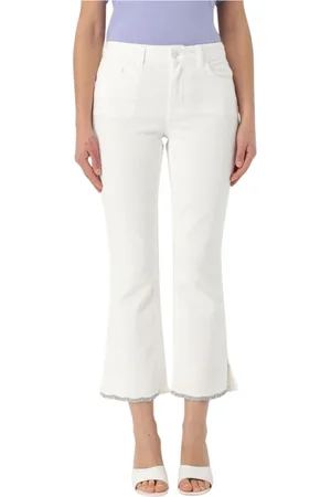 Liu Jo Dame, Jeans, Hvit, W27