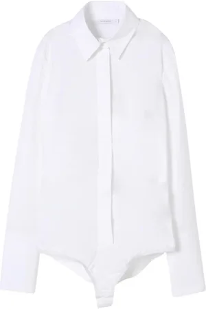 Patrizia Pepe Dame, Topper, Hvit, 2XS