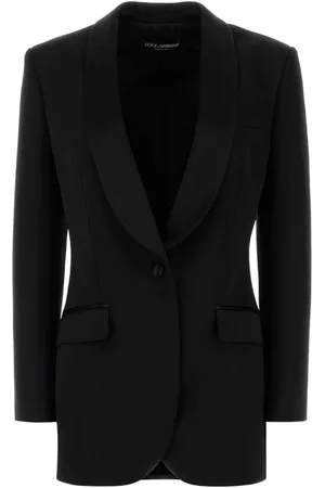 Dolce & Gabbana Dame, Jakker, Svart, S