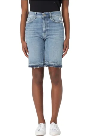 Dondup Dame, Shorts, Blå, W25