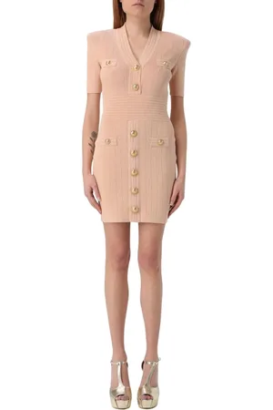 Balmain Dame, Kjoler, Rosa, XL