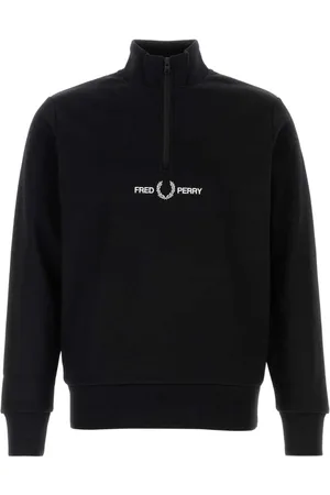 Fred Perry Herre, Gensere & Hettegensere, Svart, S
