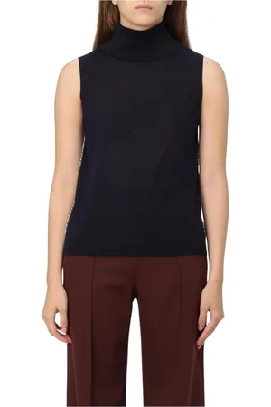 Paul Smith Dame, Strikkevarer, Blå, M