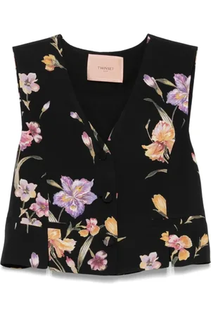 Twin-Set Dame, Jakker, Flerfarget, S