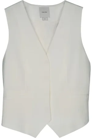 Calvin Klein Dame, Jakker, Hvit, S
