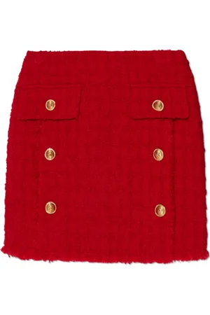 VERSACE Dame, Skjørt, Rød, S