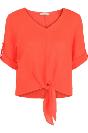 Haust Collection Dame, Bluser & Skjorter, Oransje, L