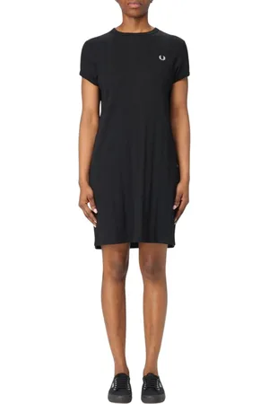 Fred Perry Dame, Kjoler, Svart, M