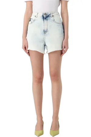 VERSACE Dame, Shorts, Blå, W26