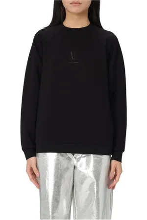 Armani Exchange Dame, Gensere & Hettegensere, Svart, S