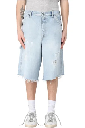 Golden Goose Herre, Shorts, Blå, W32