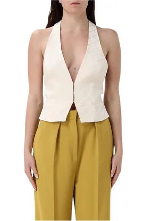 Elisabetta Franchi Dame, Jakker, Gul, L