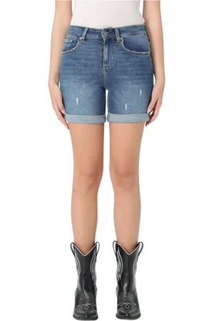 Liu Jo Dame, Shorts, Blå, W27
