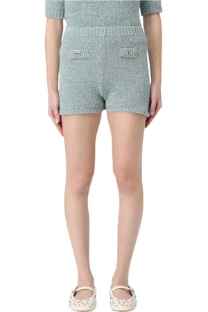 Twin-Set Dame, Shorts, Blå, M