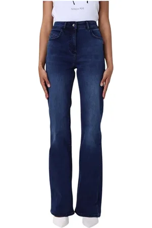 Patrizia Pepe Dame, Jeans, Blå, W30
