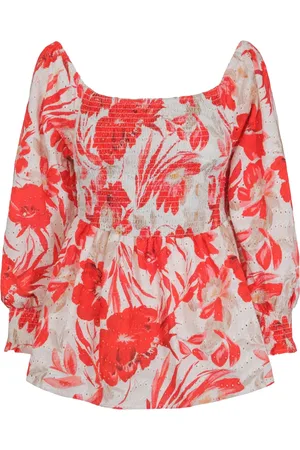 Haust Collection Dame, Bluser & Skjorter, Rød, XL