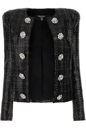 Balmain Dame, Jakker, Svart, S