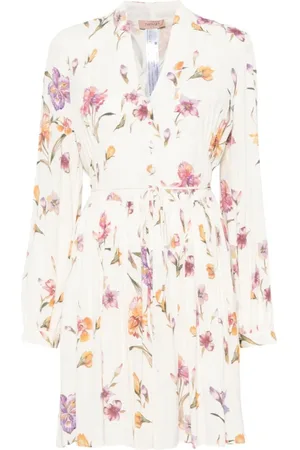 Twin-Set Dame, Kjoler, Flerfarget, XS
