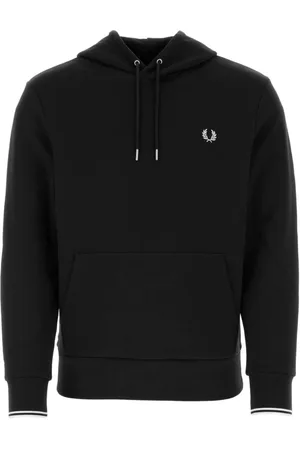 Fred Perry Herre, Gensere & Hettegensere, Svart, M