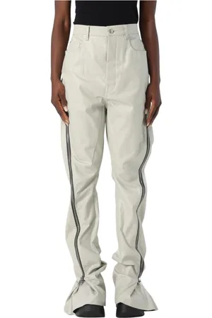Rick Owens Dame, Bukser, Grå, W32