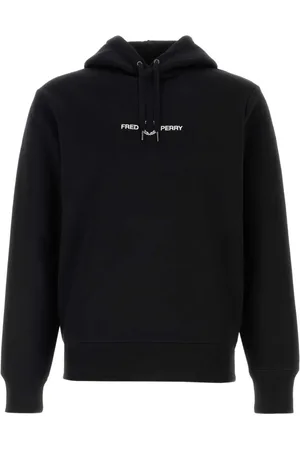 Fred Perry Herre, Gensere & Hettegensere, Svart, XL