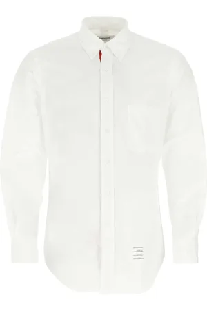 Thom Browne Herre, Skjorter, Hvit, L