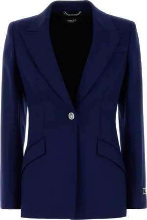 VERSACE Dame, Jakker, Blå, S
