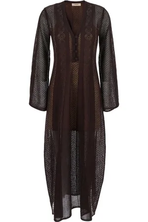 Twin-Set Dame, Kjoler, Brun, XS