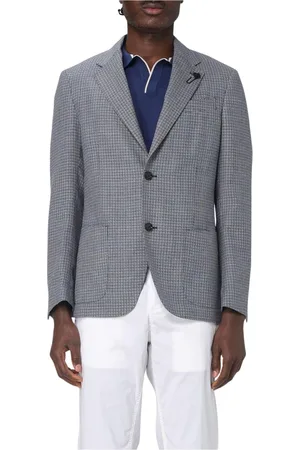 LARDINI Herre, Jakker, Grå, L
