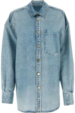 Alexander Wang Dame, Bluser & Skjorter, Blå, S
